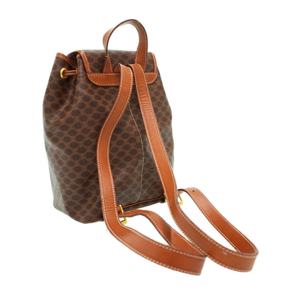 Celine Macadam Pattern Backpack Brown - image 2